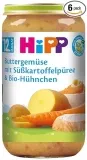 Hipp Buttergemüse Mit Süßkartoffelpüree Und Bio-Hühnchen 6Er Pack (6X250G) Ab 6,43 € Inkl. Prime-Versand