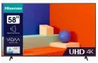 Hisense 58A6K 58 4K Ultra Hd UHD VIDAA Smart TV Wi-Fi Black für 279,00 € inkl. Versand (statt 350,00 €)