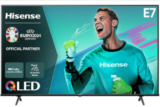Hisense 65E7NQ 164 cm (65 Zoll) Fernseher, 4K UHD, QLED, HDR10, HDR10+ decoding, HLG, Dolby Vision Atmos, 60Hz für 449€