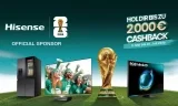 Hisense Cashback Aktion 2026 – Bis zu 2.000 Euro zur FIFA World Cup sichern