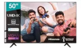 Hisense AE7000F 126cm (50 Zoll) Fernseher (4K Ultra HD, 60 Hertz) für 289,99 € inkl. Versand statt 439,00 €
