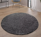 Teppich de 🔥 60% Extra-Rabatt auf ausgewählte Teppiche + kostenloser Versand z.B. Hochflor-Teppich Trip rund für 15,56€