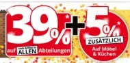 Höffner: 39 % Rabatt auf vieles + 5 % auf Möbel & Küchen + Gratis Versand