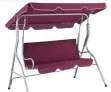 3-Sitzer Schaukel Cecina mit verstellbarem Dach und Stahlgestell für 62,90 € inkl. Versand statt 80€
