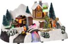 HomCom Weihnachtsdorf mit LED Lichtern (bunt) für 29,99 € inkl. Versand statt 42,90 €
