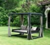 Home Deluxe Pavillon Provence mit Bett in Rattan-Optik für 724,99 € inkl. Versand (statt 899,00 €)