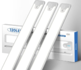 3er Pack Homelist 2000mAh Akku LED Unterbauleuchten mit Bewegungsmelder für 14,99€ inkl. Prime Versand