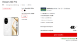 MediaMarkt Tarifwelt: Honor 200 Pro + freenet Telefonica Allnet Flat 17 GB 5G für 9,99 € / Monat + 73,94 € einmalig
