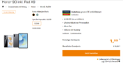 Saturn Tarifwelt: Honor 90 + Honor Pad X9 + freenet Vodafone green LTE 10GB für 19,99 € / Monat + 6,94 € einmalig