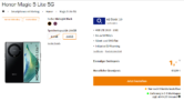 Saturn Tarifwelt: Honor Magic 5 Lite 5G + o2 Basic 10 mit 4 GB LTE für 9,99 € / Monat + 45,94€ einmalig