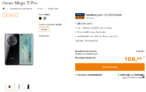 Saturn Tarifwelt: Honor Magic 5 Pro + freenet Vodafone green LTE 20GB für 34,99 € / Monat + 154,93 € einmalig