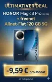 Gomibo: Honor Magic8 Pro (512 GB) + freenet Allnet-Flat 120 GB 5G für 49,99 € / Monat + 19,00 € einmalig