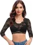 Hotouch Damen Dirndlbluse (2 Farben, Gr. XS bis 3XL) für 9,74 € inkl. Prime-Versand (statt 19,99 €)