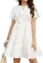 Hotouch Damen Sommerkleid mit Rundhals (4 Farben, Gr. S bis XL) für 17,39 € inkl. Prime-Versand (statt 28,99 €)
