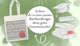 Gratis: Semestertasche für Studenten bei Hugendubel (LED Mütze, Monatskalender & Überraschung von Milka)