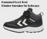 Hummel Root Text Kinder Sneaker in Schwarz (Gr. 25 bis 32) für 20,98 € inkl. Versand