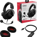 HyperX Cloud II –Gaming Headset (kabelgebunden, inklusive virtuellem 7.1 Surround Sound und USB-Audiosteuerungsbox) – für 49,99 € inkl. Versand (statt 68,01 €)