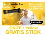 Gratis: IGNITE Magnesium Energystick kostenlos sichern – Fokus & Energie ohne Crash