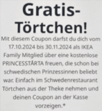 Gratis Prinsesstårta bei IKEA für IKEA Family Mitglieder! 🎂