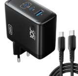 INIU AI-641 100W GaN 3-Port Schnellladegerät mit USB C Kabel