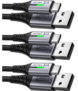 INIU USB C Kabel, [3 Stück 2m+2m+0,5m] 3.1A Ladekabel für 4,99 € inkl. Prime Versand