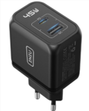 INIU USB C Ladegerät 45W, 2-Port USB A+C