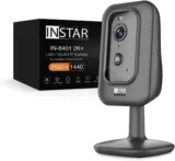 INSTAR IN-8401 2K+ schwarz – LAN/WLAN Überwachungskamera mit KI (AI) – für 109,99 € inkl. Versand (statt 139,00 €)