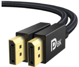 IVANKY 8K DisplayPort Kabel 1.4 2M [VESA-Zertifiziert] für 4,89 € inkl. Prime Versand (statt 6,99 €)