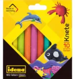 Idena 619064 – Knete, 10 Stangen in Kartonetui für 1,99€ (Prime)