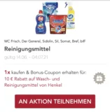 Rossmann App: für 10 € Produkte von Henkel kaufen und einen 10 € Rossmann Gutschein erhalten