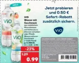 VIO Wasser mit Geschmack 1 Liter für 0,49 € [Kaufland]
