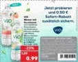 VIO Wasser mit Geschmack 1 Liter für 0,49 € [Kaufland]