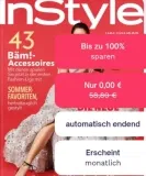 Instyle Print Magazin 1 Jahr Kostenlos Und Selbstkündigend