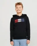 Jack and Jones Jungen Corp Logo Hoddie