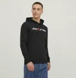 JACK & JONES Male Kapuzenpullover Logo Kapuzenpullover (Gr. XS bis 3XL) für 16,74 € inkl. Prime-Versand (statt 23,00 €)