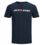 JACK & JONES Male T-Shirt Logo Rundhals [Größe L bis XXL]