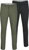 JACK & JONES Male Slim Fit Chino Hose 2er Pack