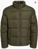 JACK & JONES Male Wattierte Jacke High Neck für 29,99 € inkl. Prime-Versand (statt 49,99 €)