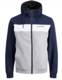 JACK & JONES male Blousonjacke in blau