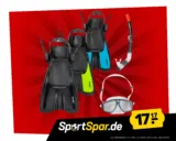 JELEX Deepsea Schnorchel Set mit Flossen (3 Farben, Gr. 34-38 bis 44-48) für 22,12 € inkl. Versand