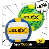 JELEX Softtouch Volleyball (2 Varianten, Größe 5) für je 5,55 € zzgl. 3,95 € Versand 🏐🏐🏐