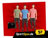 JELEX Sportinator Herren Fitness-Set 3-teilig (3 Farben, Gr. S bis 2XL) für 5,55 € zzgl. 3,95 € Versand