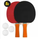 JELEX Topspin 2er-Set Tischtennis Schläger  mit 3 Bällen für 8,94 € inkl. Versand