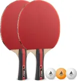 JOOLA Tischtennis Set Rosskopf (2 Tischtennisschläger + 3 Tischtennisbälle) für 10,26 € inkl. Prime-Versand