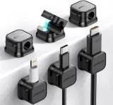 JOYROOM 6 Stück Kabelhalter Kabelclips (2 Farben) für 4,99 € inkl. Prime-Versand (statt 9,99 €)