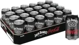 Jack Daniel’S Tennessee Whiskey & Coca Cola (1-24 X 0.33L10% Vol.) Für 50,05 € Inkl. Versand Zzgl. Pfand (Statt 71,76 €)