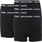Jack and Jones Jungen Base Five Pack Boxershorts (Gr. 6 bis 16 Jahren, schwarz o. mehrfahrbig)