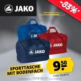 Jako Sporttasche mit Bodenfach (4 Farben) für 14,45 € inkl. Versand
