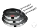 Jamie Oliver by Tefal Cook‘ Smart Bratpfannen-Set (Ø 20 cm Ø 24 cm  Ø 28 cm) für 70,90 € inkl. Versand (statt 99,90 €)