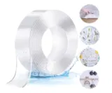 Doppelseitiges Klebeband Extra Starkes, Nano Waschbares Spurloses Klebeband 3m/5 m ab 1,80 € inkl. Prime-Versand (statt 5,38 €)